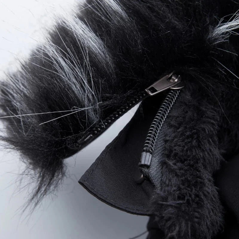 Wolfgang – warm quilted coat with hood, windproof and water-repellent